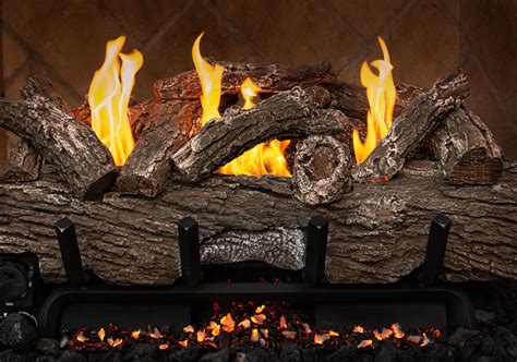ventless gas log fireplace with blower